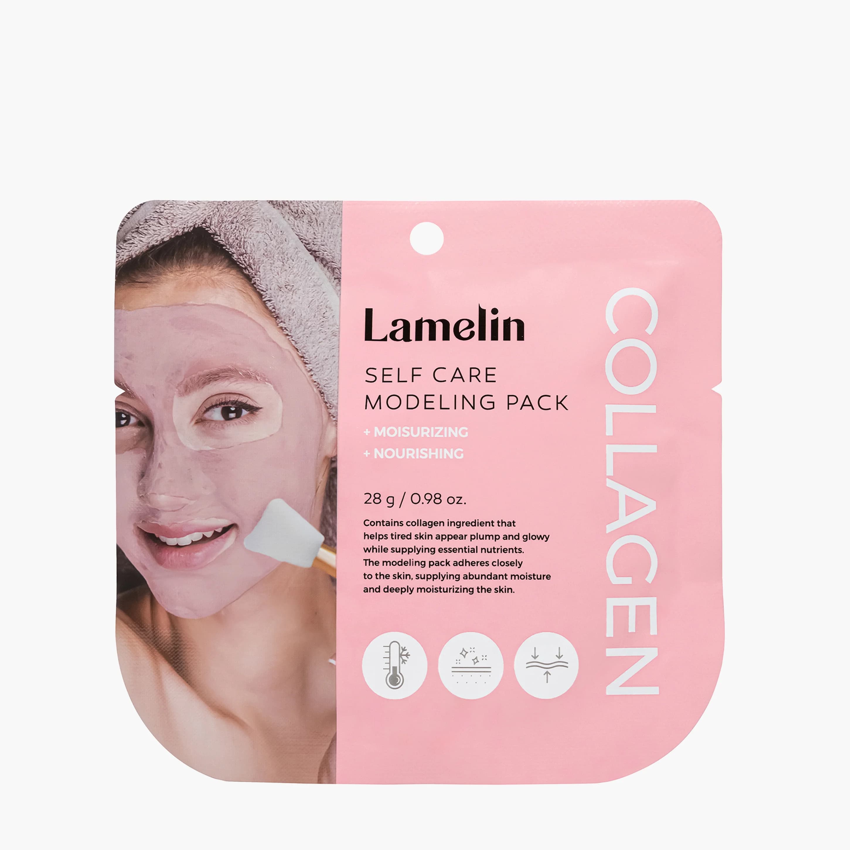 Маска альгинатная с коллагеном | Lamelin Self Care Modeling Pack Collagen