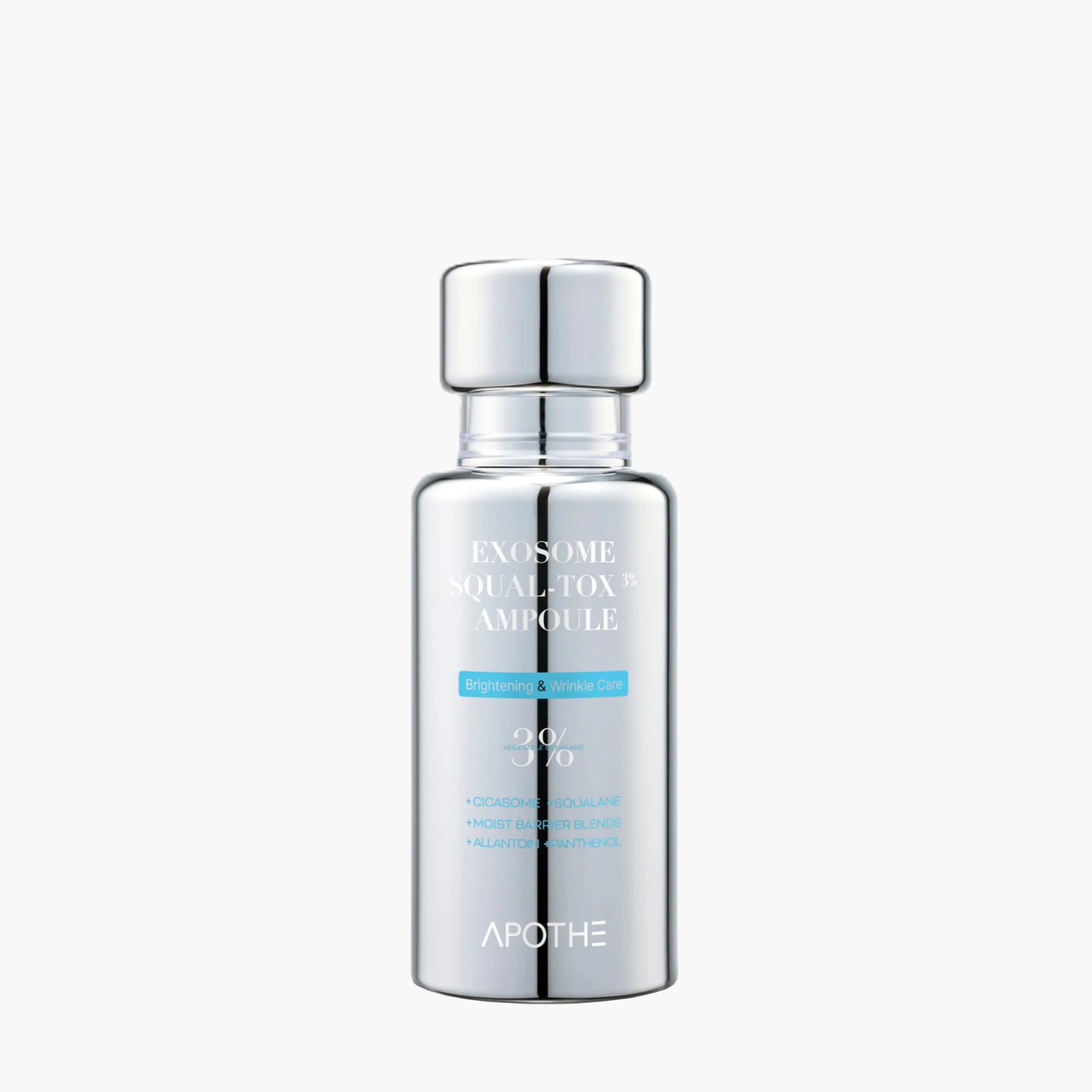 Сыворотка увлажняющая | Apothe Exosome Squal-Tox 3% Ampoule