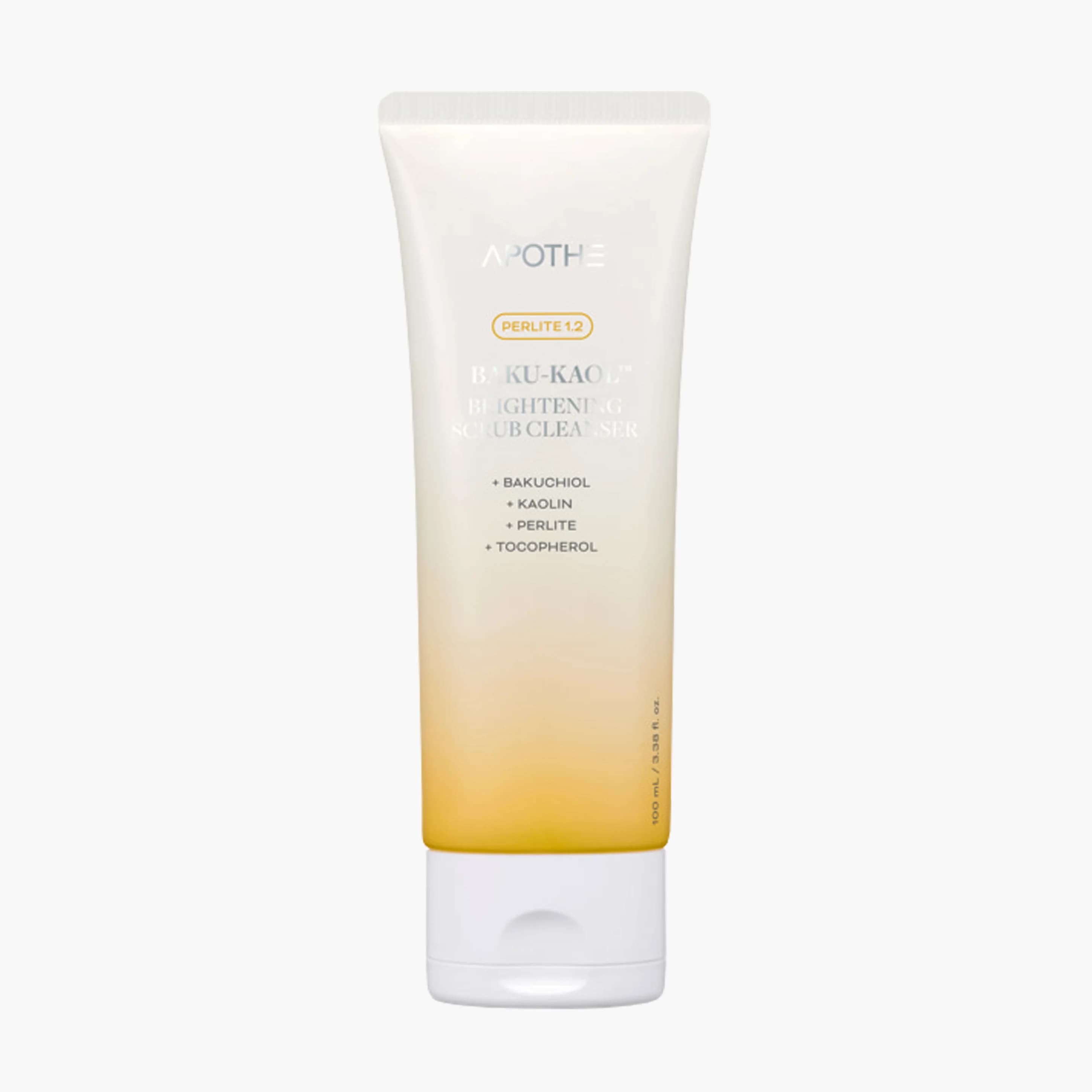 Пенка-скраб очищающая для сияния кожи | Apothe Brightening Scrub Cleanser Baku-Kaol