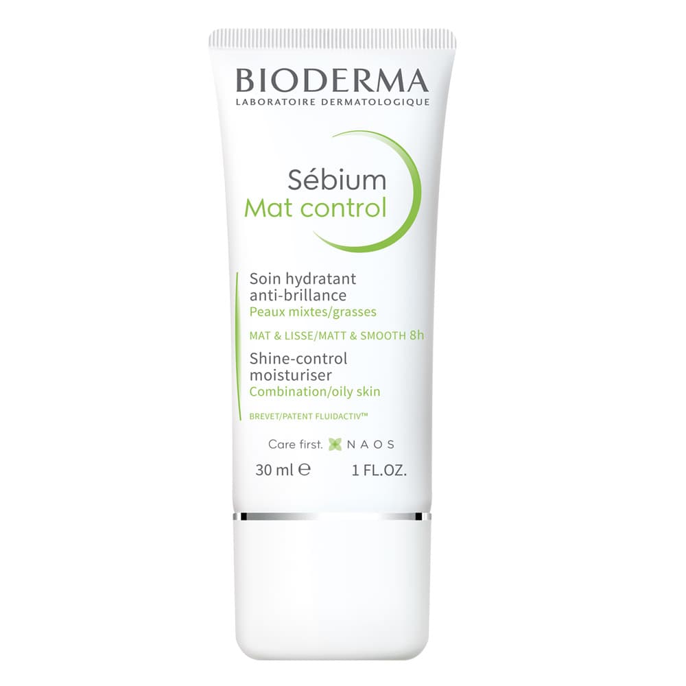 Биодерма Матирующий крем для жирной кожи Mat Control, (Bioderma, Sebium)