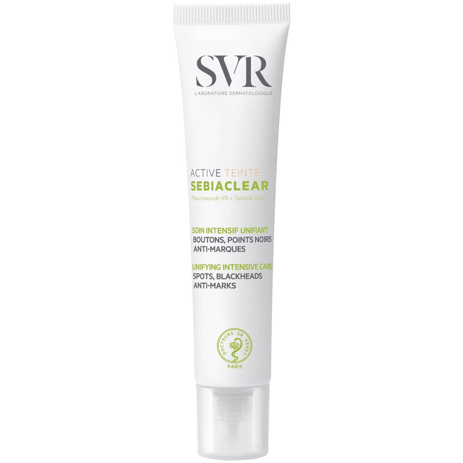 SVR Sebiaclear Active Tinted Крем-уход универсальный тон 1 шт