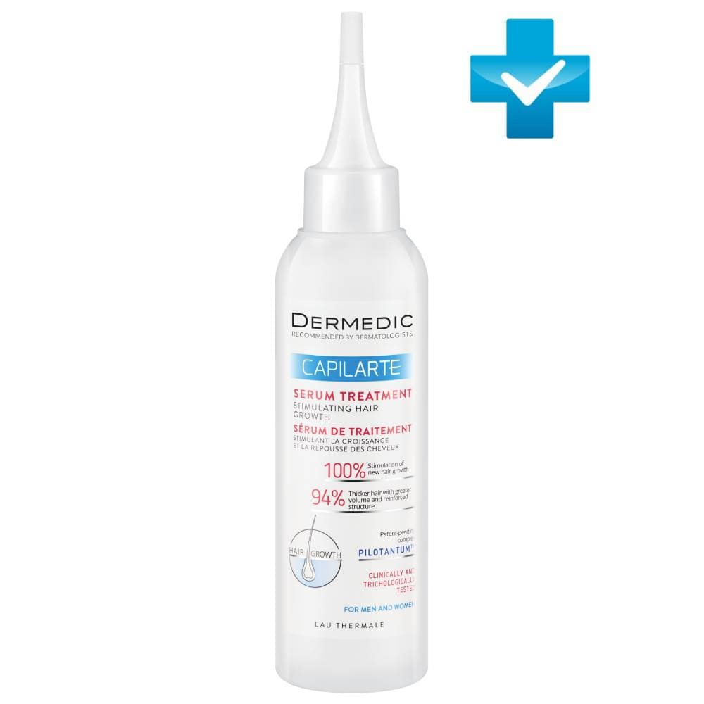 Дермедик Сыворотка стимулирующая рост волос Капиларте Serum Treatment, (Dermedic, Capilarte)