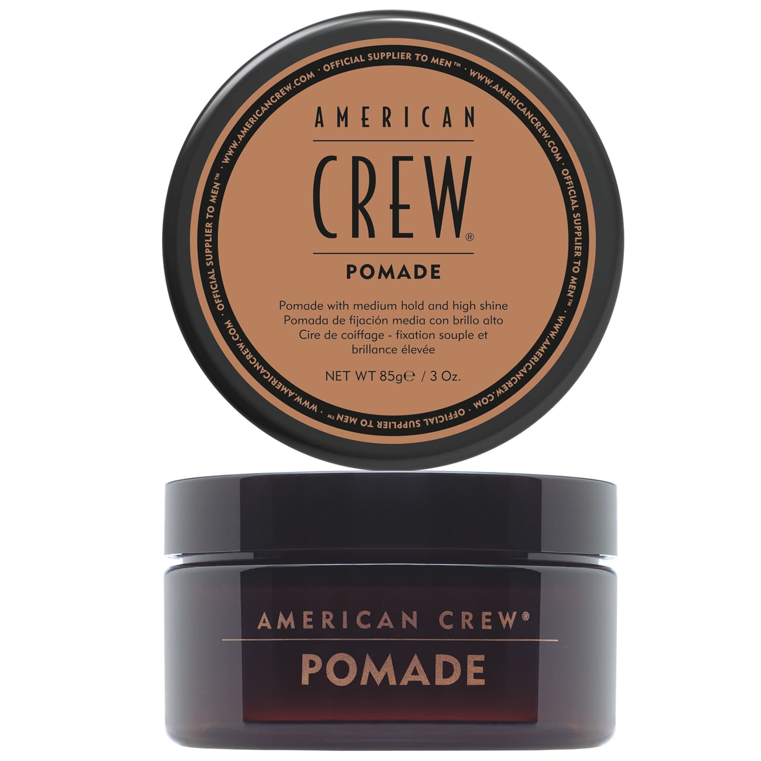 Американ Крю Помада для укладки волос средней фиксации Pomade, (American Crew, Styling)