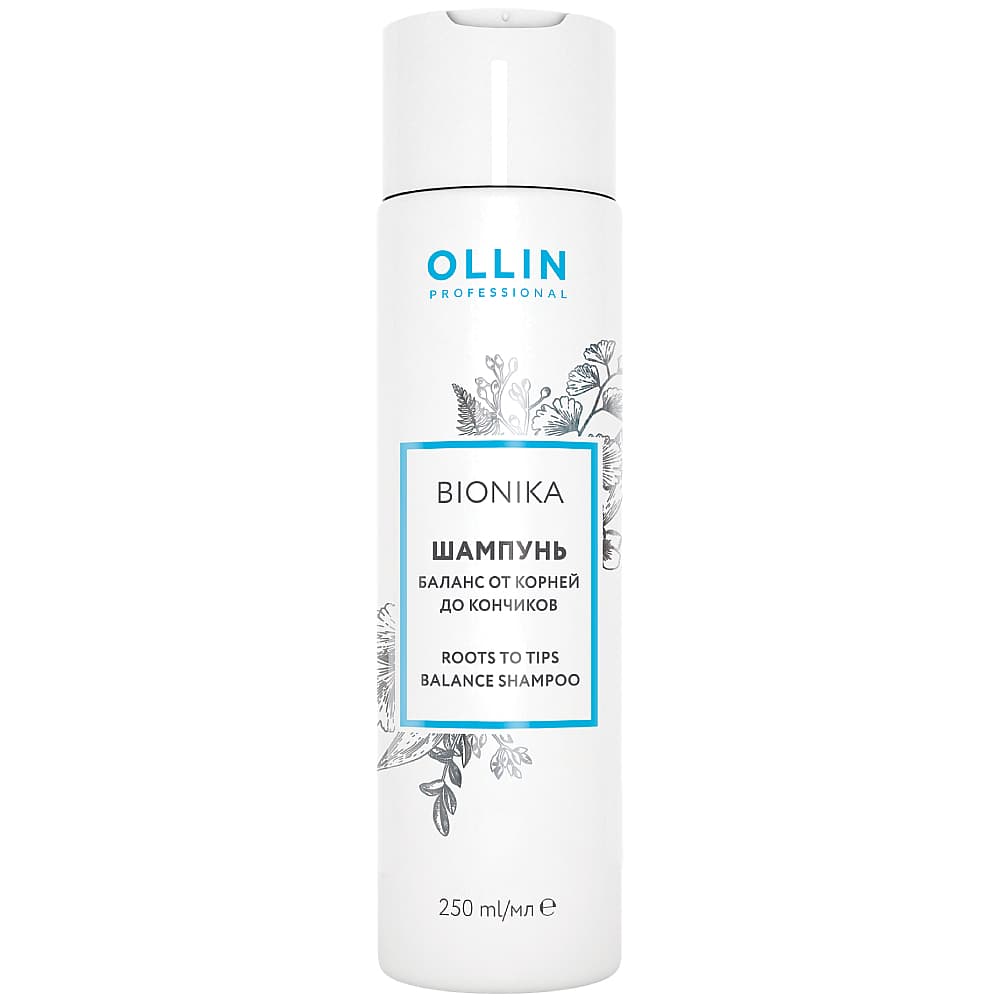Оллин Професионал Шампунь баланс от корней до кончиков, (Ollin Professional, BioNika)