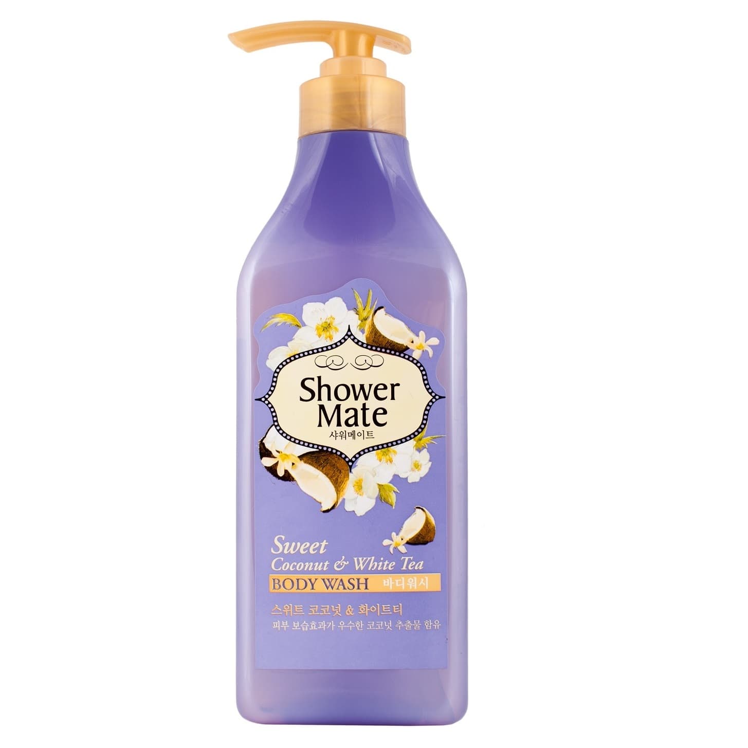 Kerasys Shower Mate Гель для душа Кокос и белый чай 1 шт