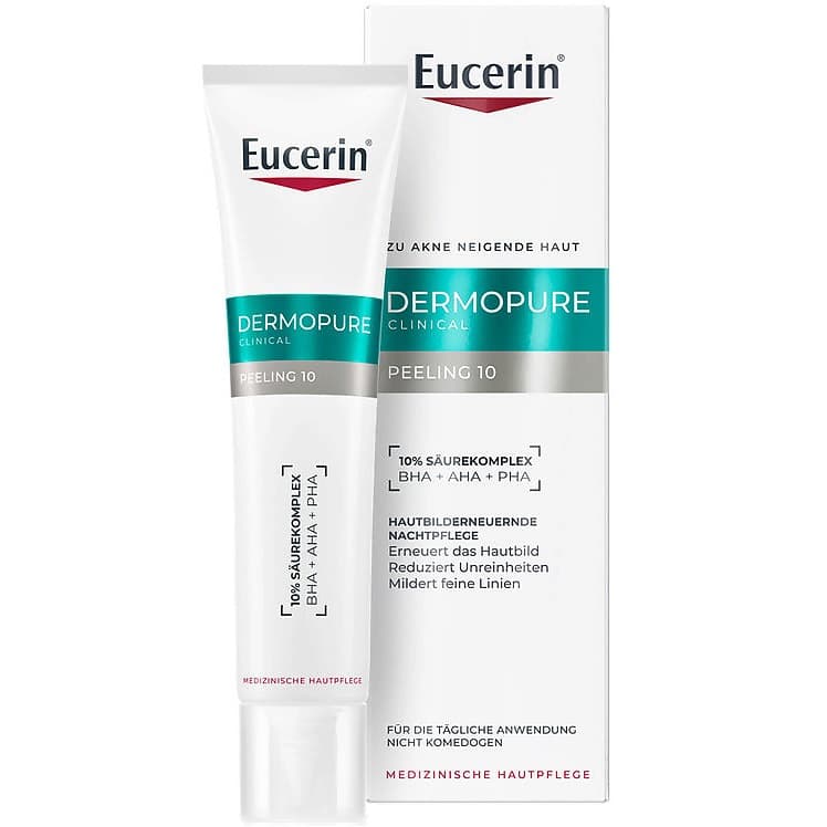 Eucerin DermoPure Peeling 10 Ночная пилинг-сыворотка для проблемной кожи туба 1 шт