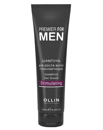 Оллин Професионал Стимулирующий шампунь для роста волос, (Ollin Professional, Premier for men)