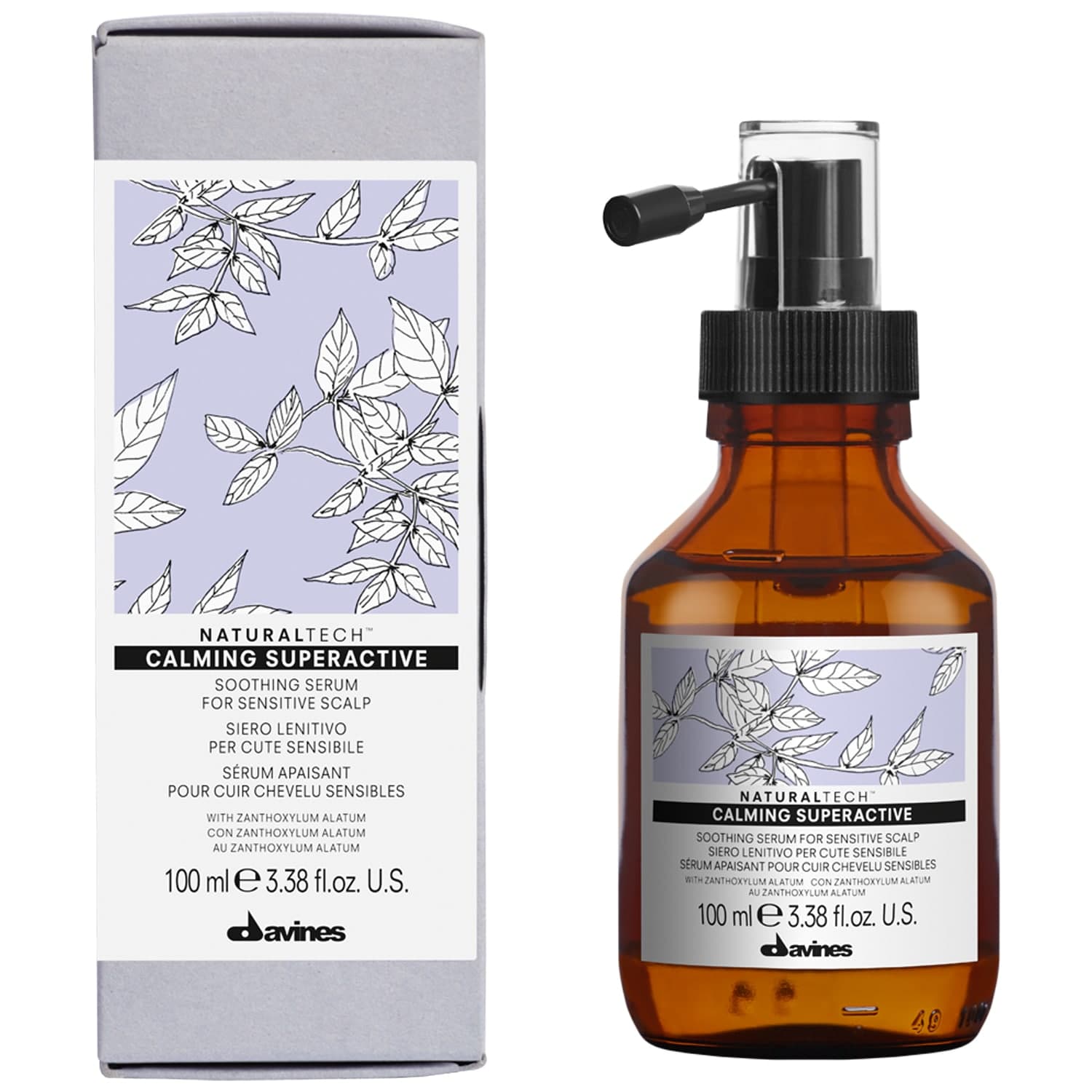 Давинес Суперактивная успокаивающая сыворотка, (Davines, Natural Tech)