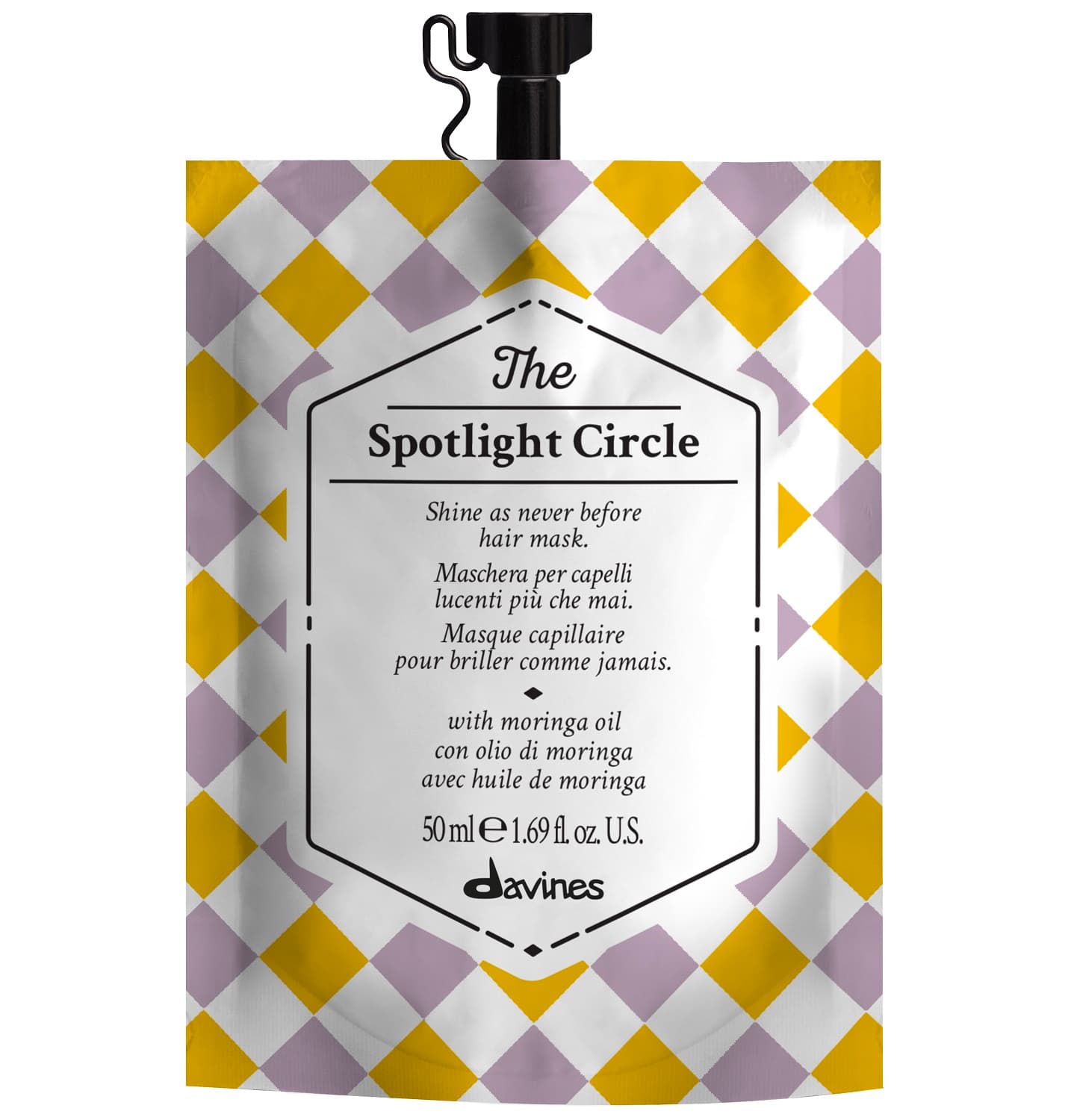 Давинес Маска-суперблеск для волос The Spotlight Circle, (Davines, The Circle Chronicles)