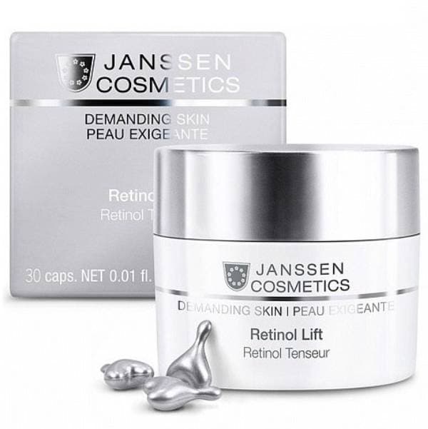 Янсен Косметикс Капсулы с ретинолом для разглаживания морщин Retinol Lift , (Janssen Cosmetics, Capsules)
