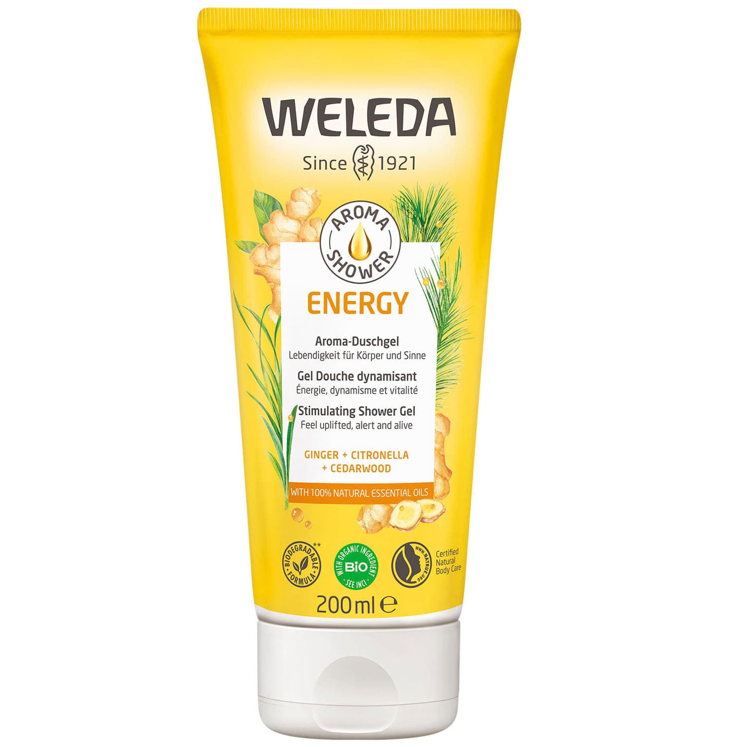 Веледа Гель для душа Energy, (Weleda, Линия с имбирем)