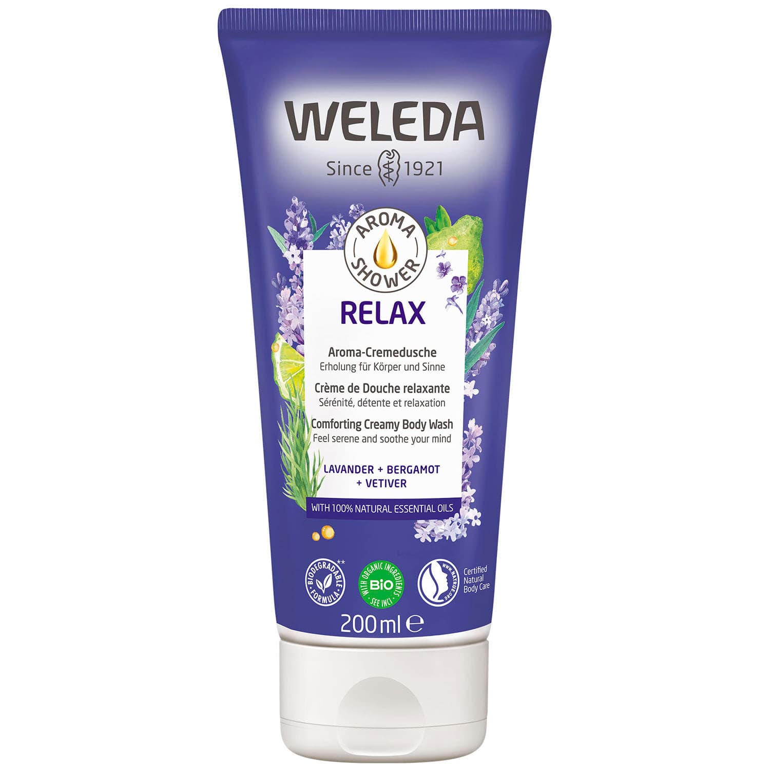 Веледа Гель для душа Relax, (Weleda, Лавандовая линия)