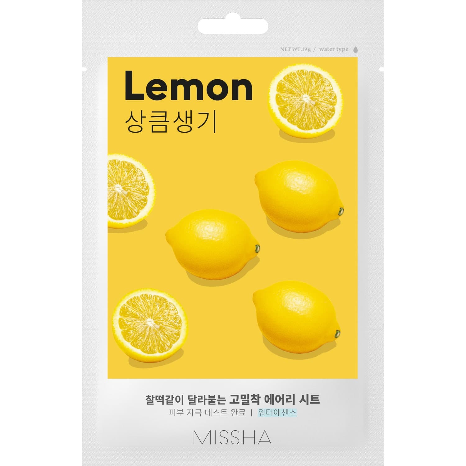 Миша Тканевая маска для лица Airy Fit Sheet Mask Lemon (Missha, Маски)