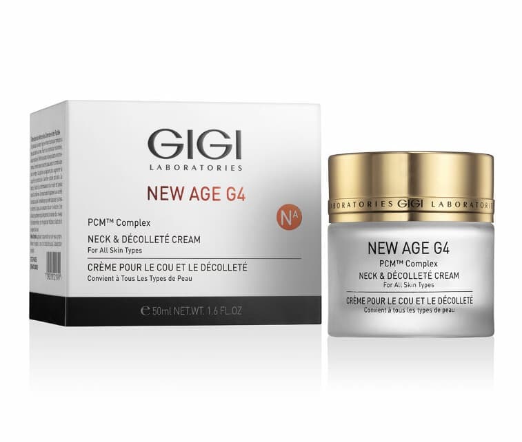 ДжиДжи Укрепляющий крем для шеи и зоны декольте Neck & Decollete Cream, (GiGi, New Age G4)
