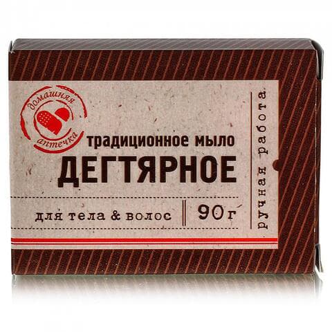 Мыло дегтярное, (Домашняя аптечка, Для тела)