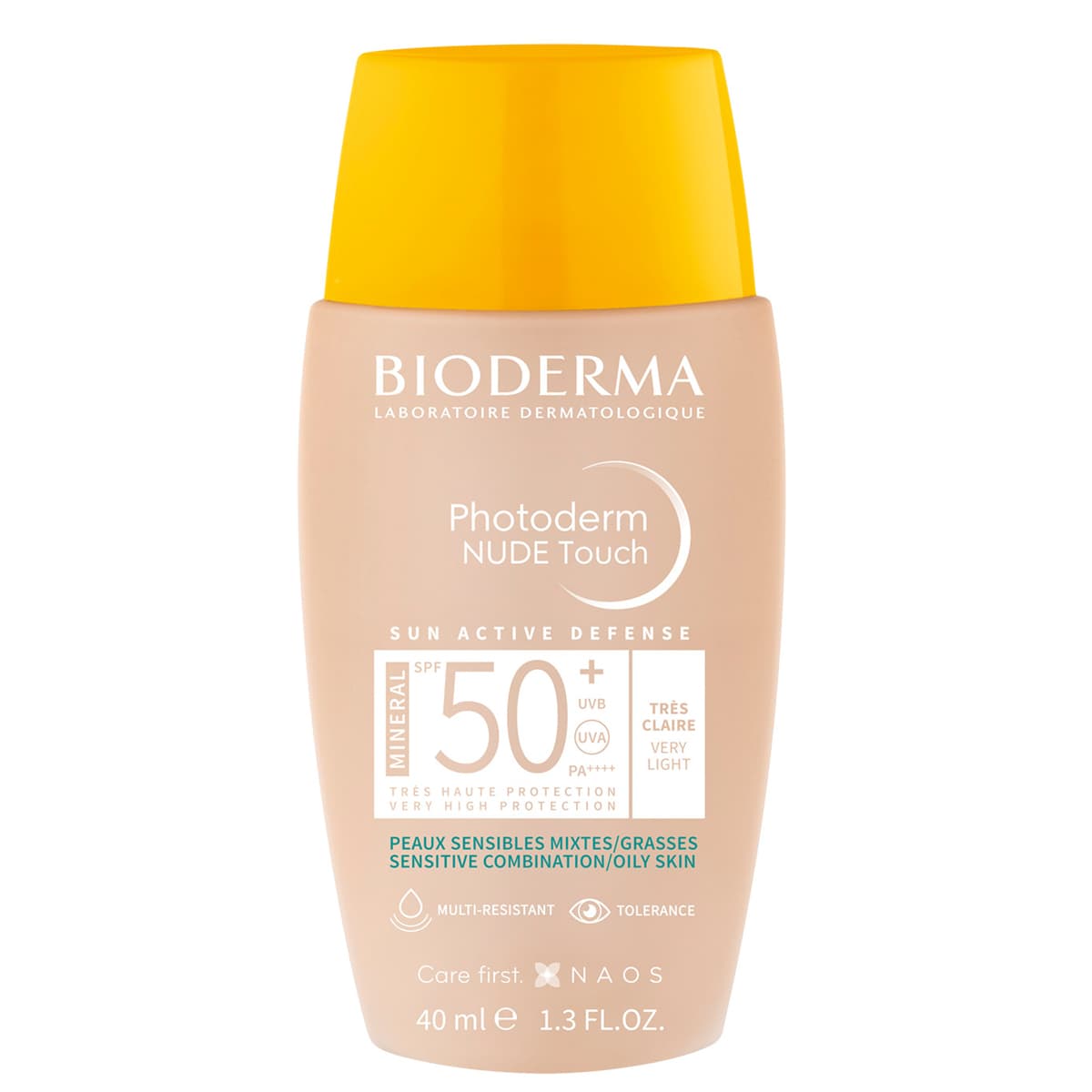 Bioderma Photoderm Cолнцезащитный флюид с тоном SPF50+ светлый оттенок 1 шт