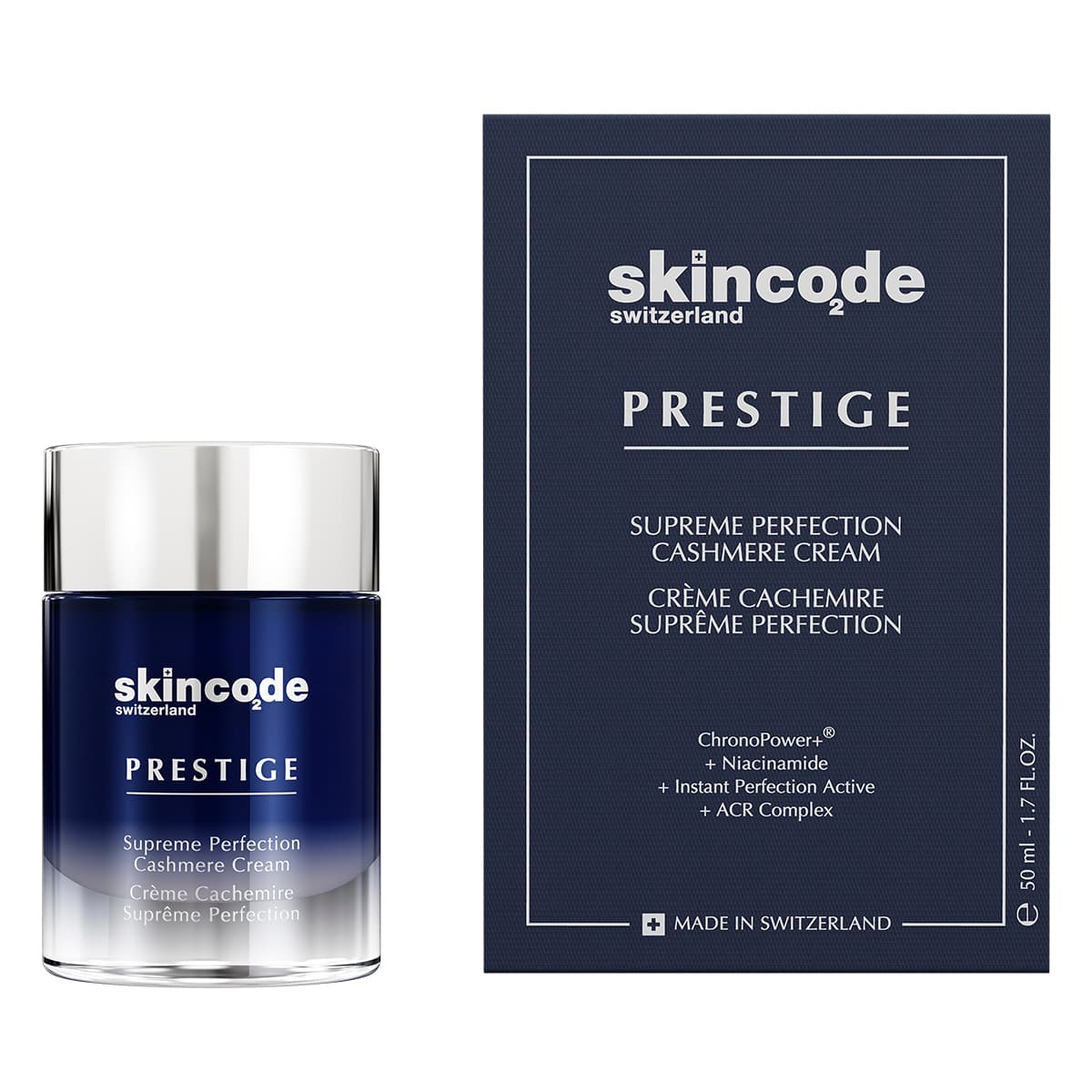 Скинкод Высокоэффективный крем-кашемир для совершенной кожи, (Skincode, Prestige)