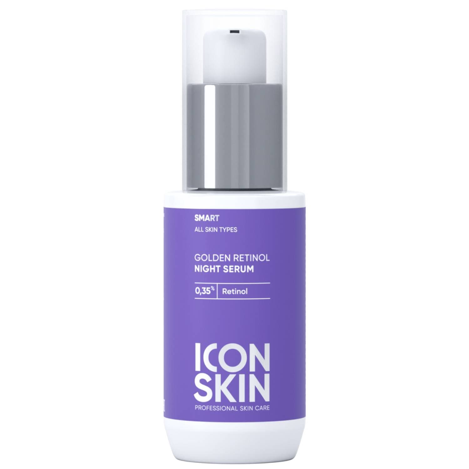 Айкон Скин Ночная сыворотка на основе 0,35% ретинола Golden Retinol, (Icon Skin, Smart)