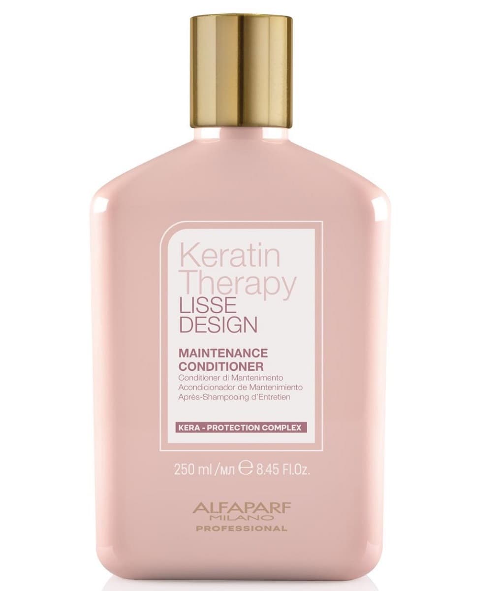 Кератиновый кондиционер для гладкости волос Maintenance Conditioner, (Alfaparf Milano, Keratin Therapy Lisse Design)