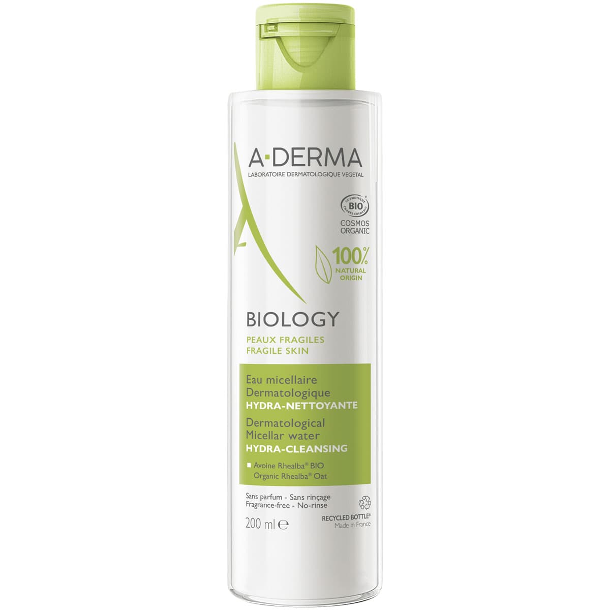 Адерма Дерматологическая мицеллярная вода для хрупкой кожи, (A-Derma, Biology)