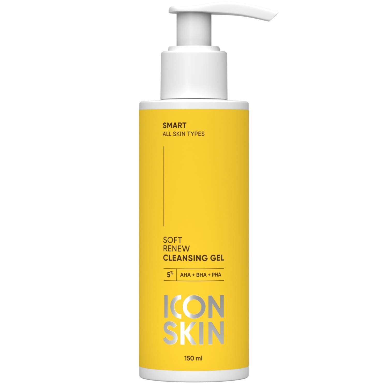 Айкон Скин Очищающий гель для умывания с кислотами Soft Renew, (Icon Skin, Smart)