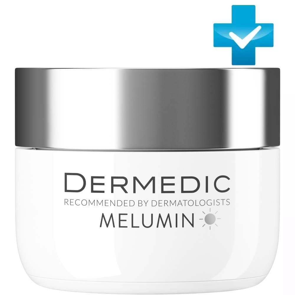 Дермедик Дневной защитный осветляющий крем SPF 50+, (Dermedic, Melumin)