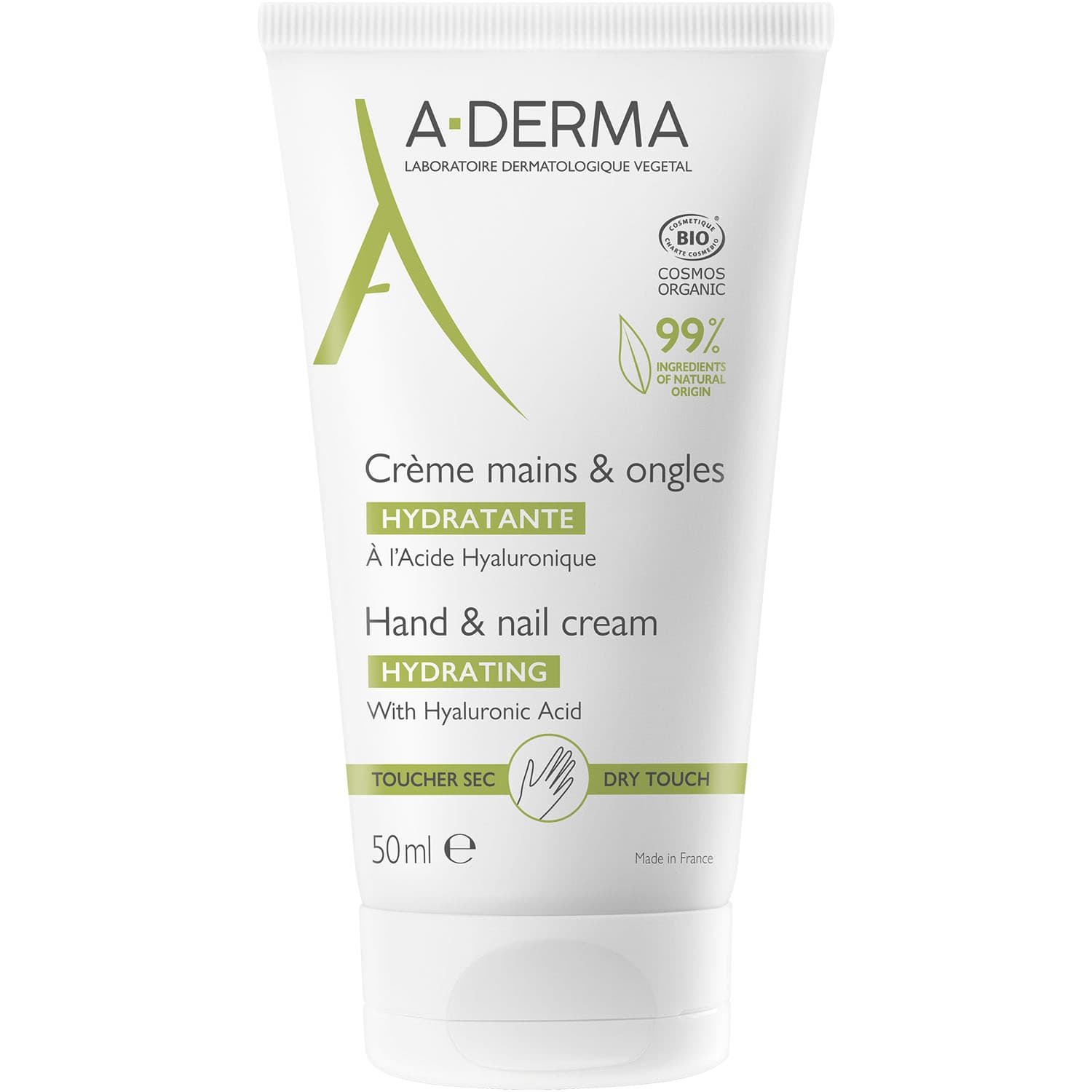 A-Derma Увлажняющий крем для рук и ногтей 1 шт
