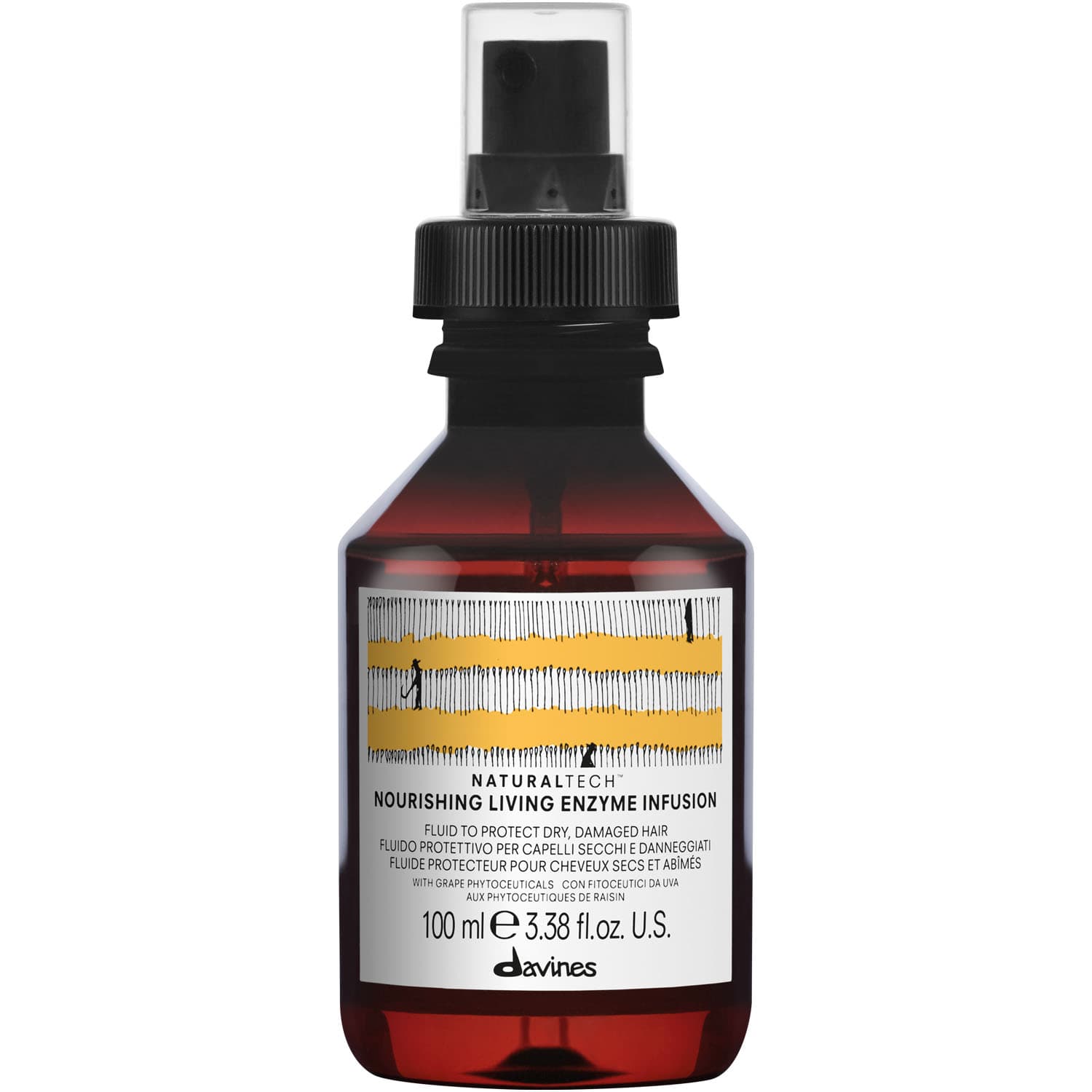 Давинес Питательный флюид, запечатывающий кератин Keratin Sealer, (Davines, Natural Tech)