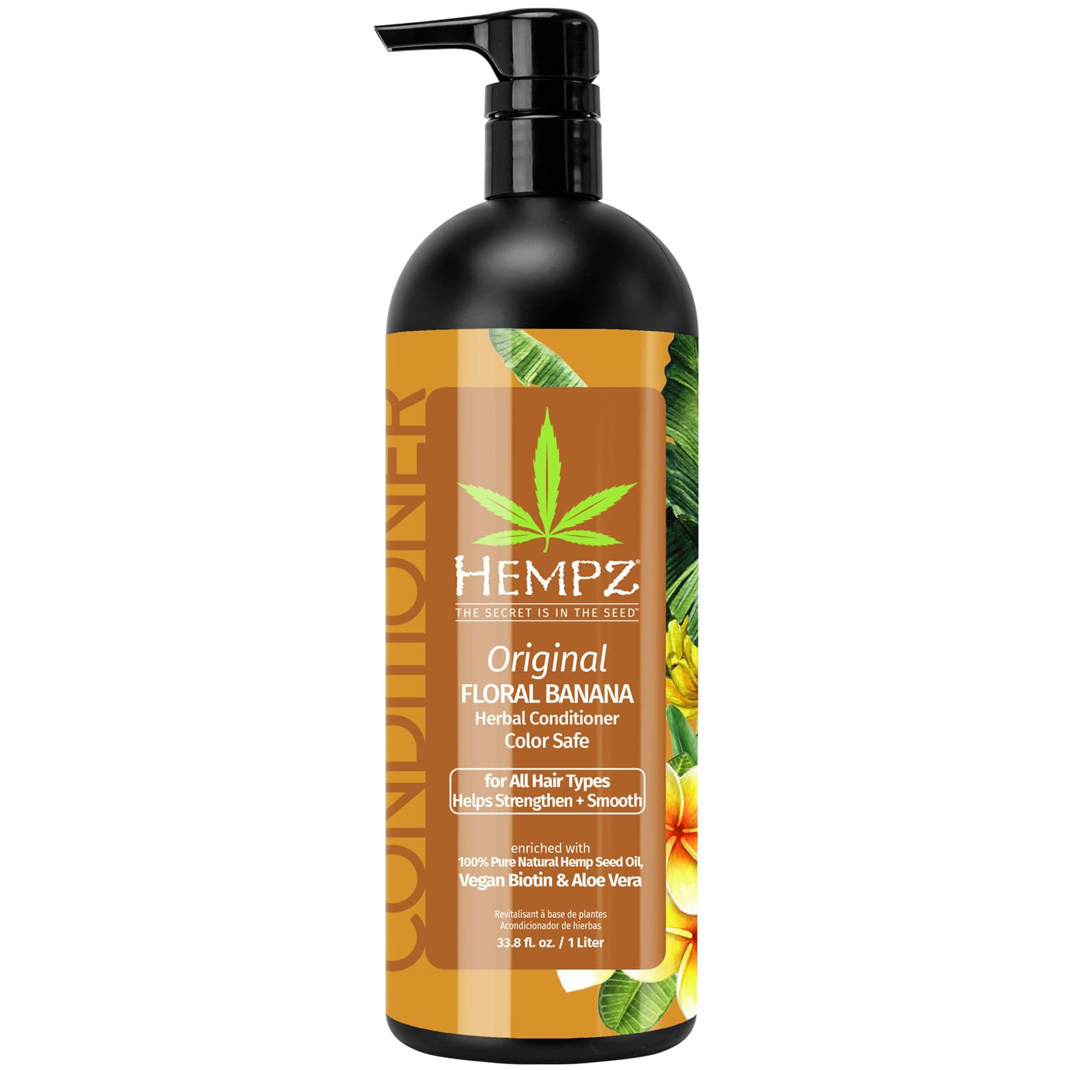 Хемпз Бессульфатный кондиционер Original Herbal Conditioner For Damaged & Color Treated Hair, (Hempz, Оригинальная коллекция)