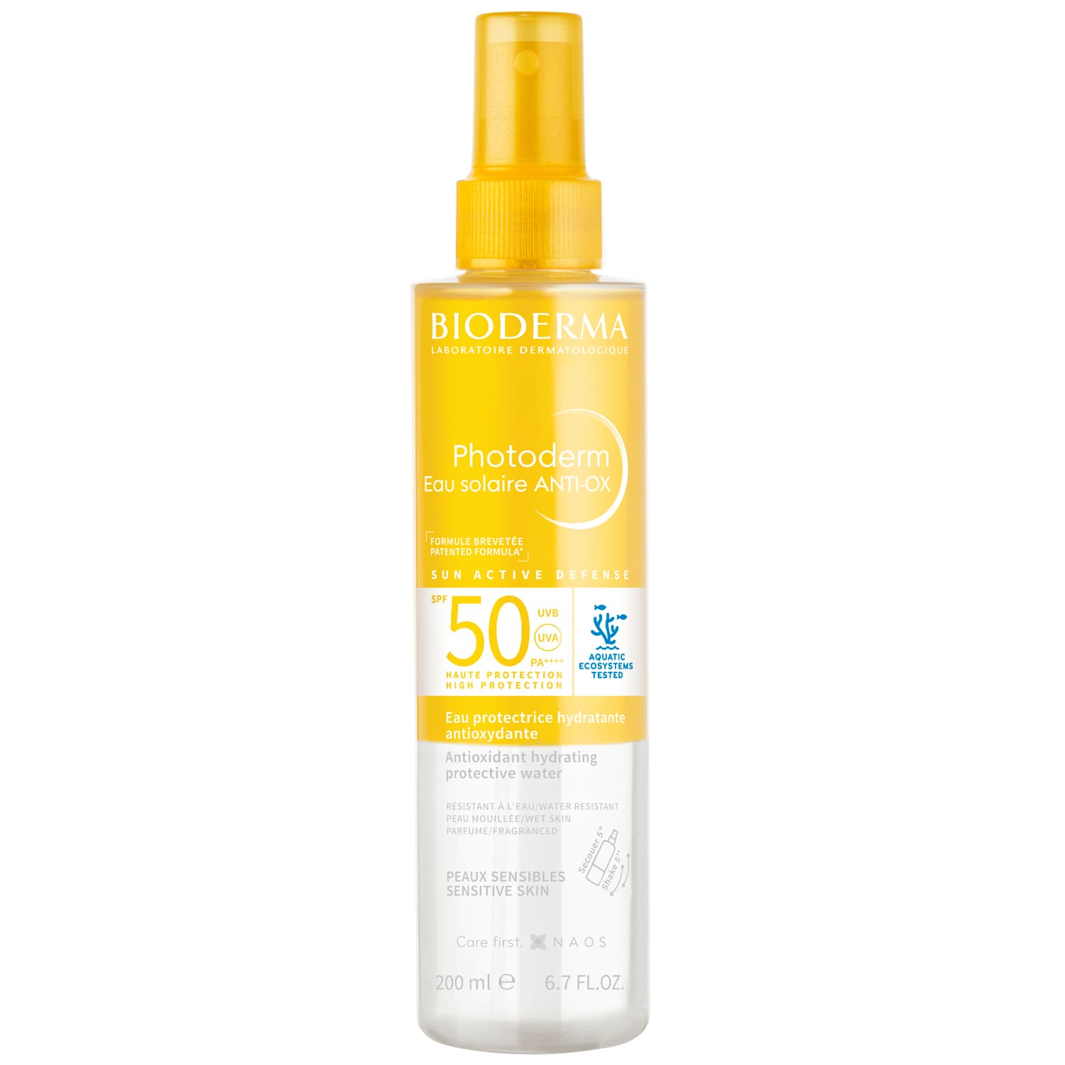 Bioderma Photoderm Солнцезащитный антиоксидантный увлажняющий спрей SPF50 1 шт