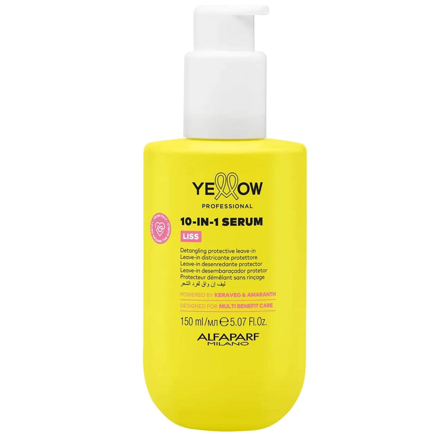 Еллоу Профешнл Разглаживающая несмываемая сыворотка Multi-Benefit 10в1, (Yellow Professional, Liss)