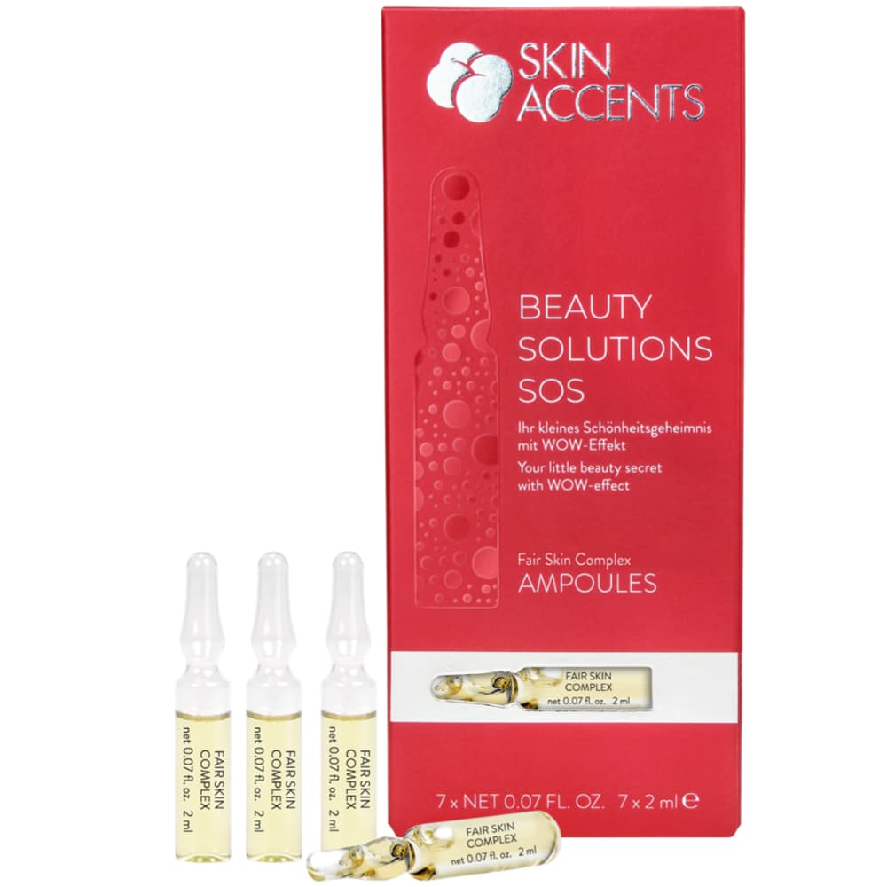 Инспира Косметикс Концентрат для выравнивания цвета и сияния кожи Fair Skin Complex, 7 x (Inspira Cosmetics, Ampoules)