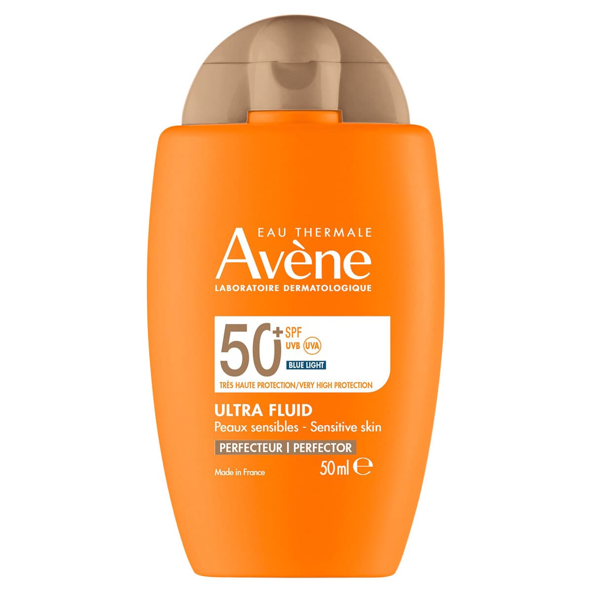 Avene Ultra Fluid Perfector Солнцезащитный SPF50+ ультралегкий флюид-перфектор для лица 1 шт