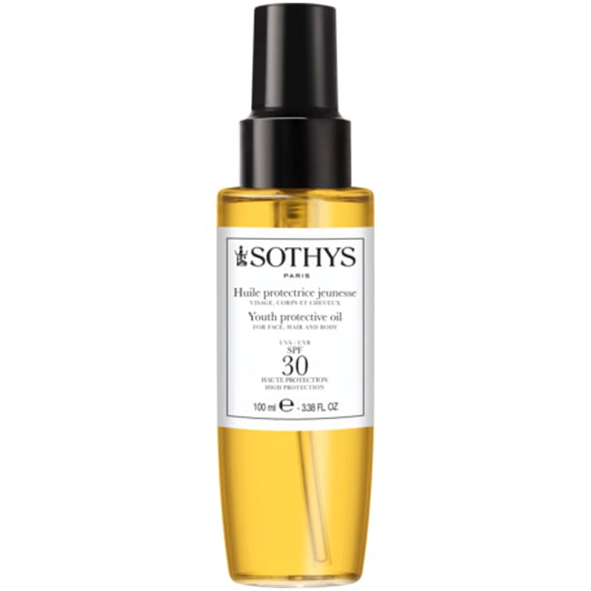 Сотис Защитное омолаживающее масло для лица, тела и волос SPF30, (Sothys, Sun Care)