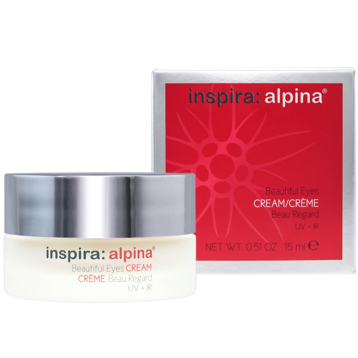 Инспира Косметикс Интенсивный крем-уход для кожи вокруг глаз Beautiful Eyes Cream, (Inspira Cosmetics, Alpina)