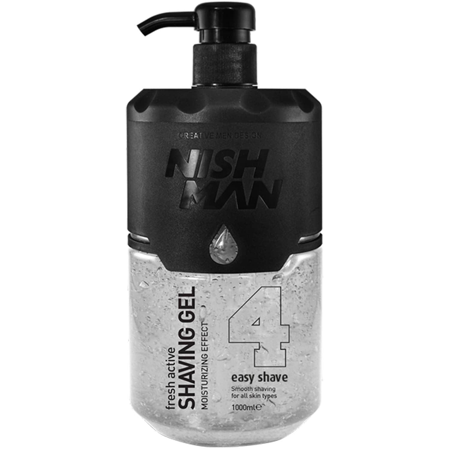 Нишмэн Увлажняющий гель для бритья 4 Easy Shave, (Nishman, Shaving)