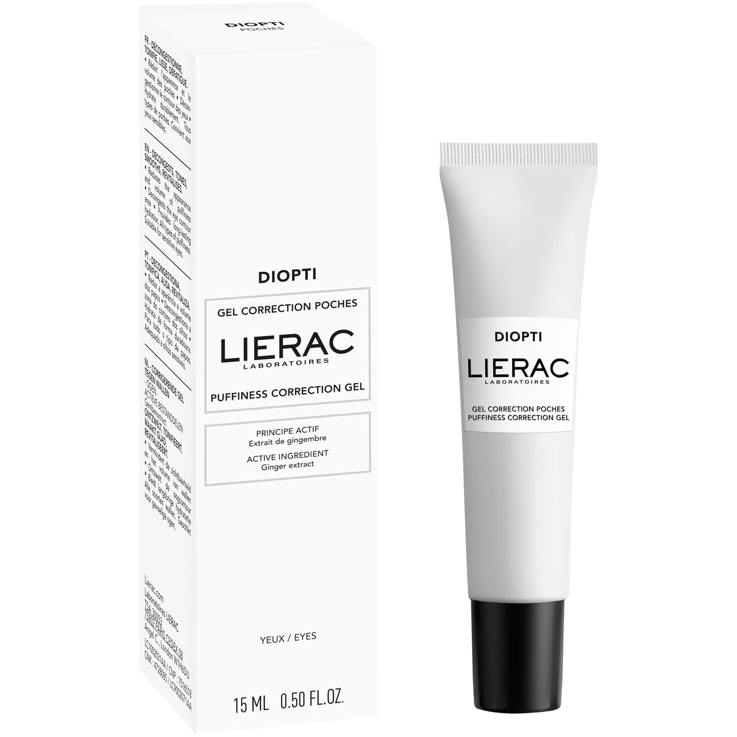 Лиерак Гель для коррекции «мешков» под глазами, (Lierac, Diopti)