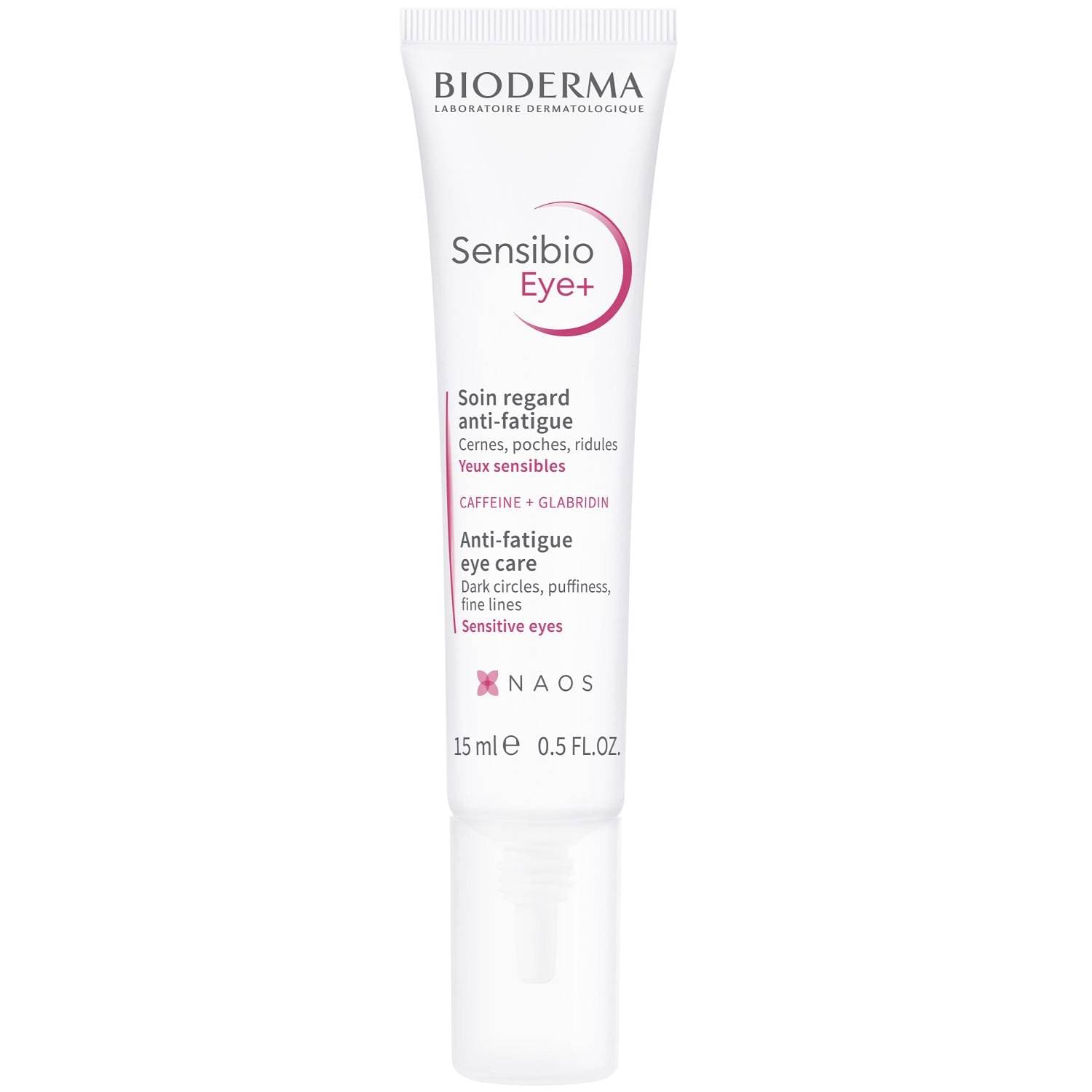Bioderma Sensibio Eye+ Увлажняющий гель для контура глаз против темных кругов, морщин и отеков 1 шт