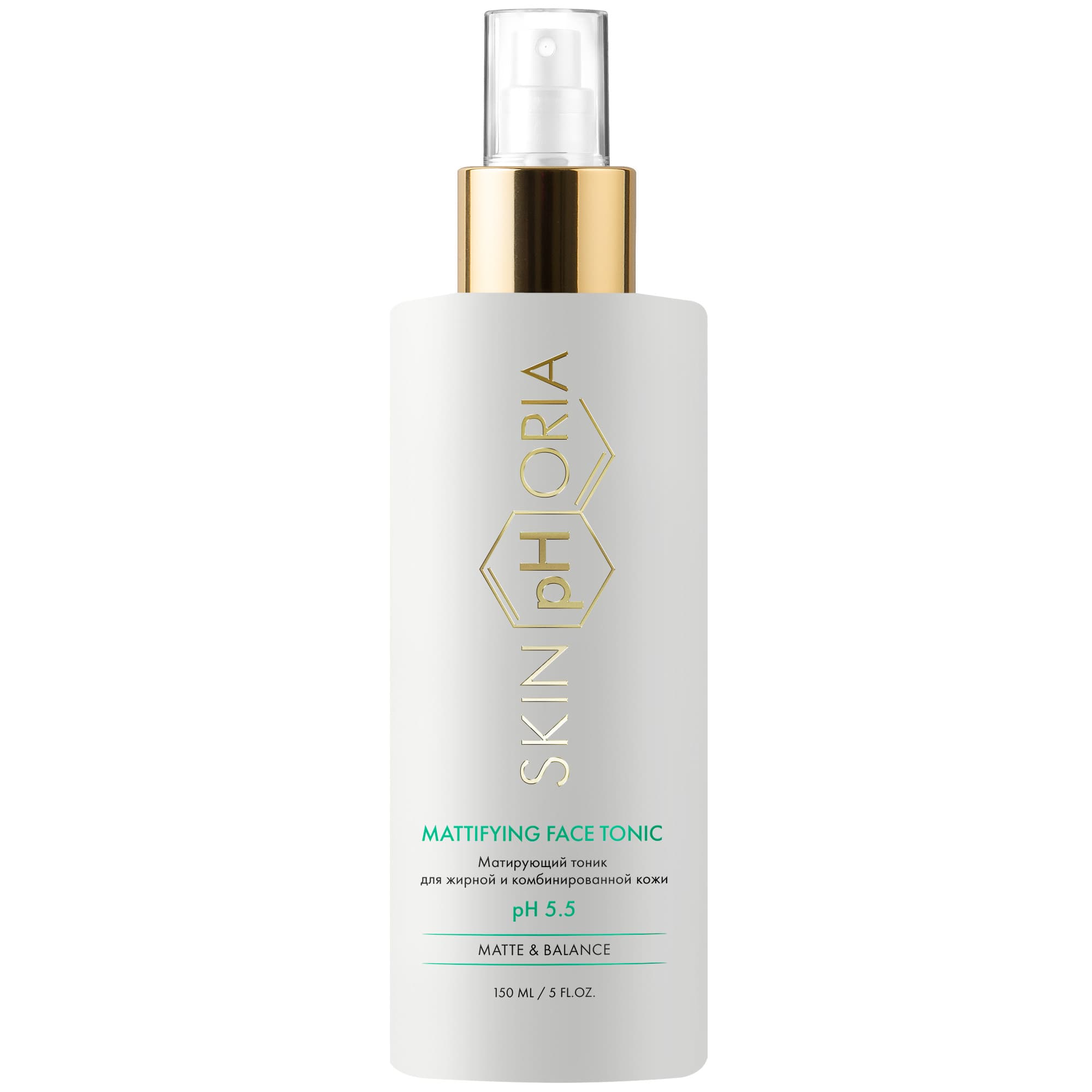 Скинфория Матирующий тоник для жирной и комбинированной кожи Mattifying Face Tonic, (SkinpHoria, Matte & Balance)