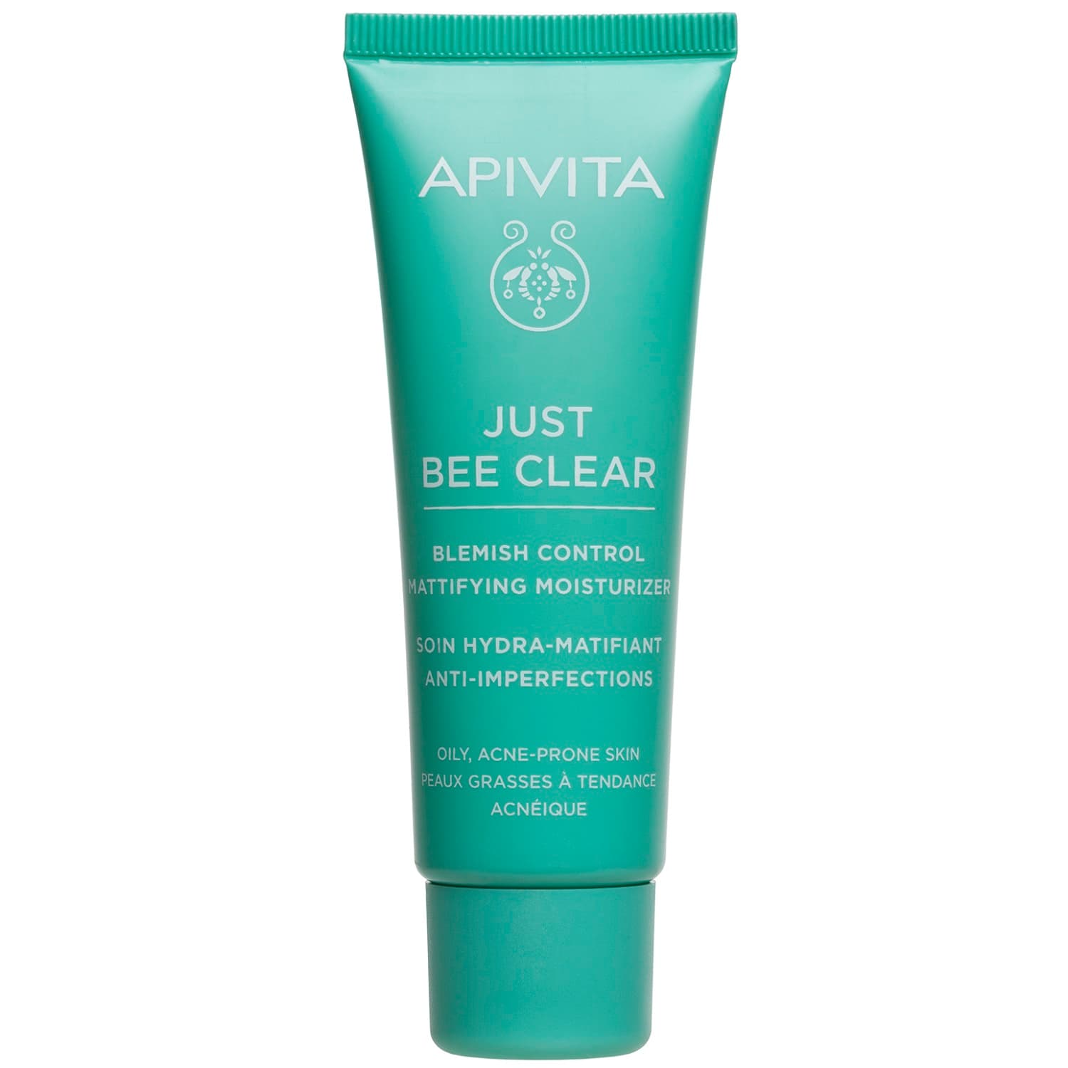 Апивита Матирующий увлажняющий уход против несовершенств, (Apivita, Just Bee Clear)