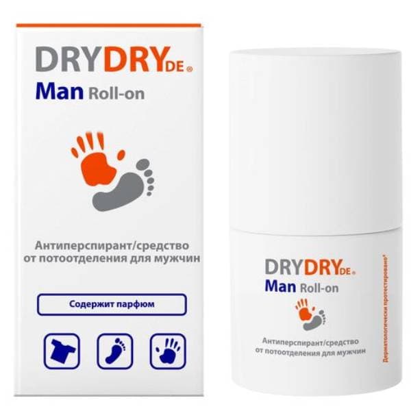 Драй Драй Дезодорант антиперспирант парфюмированный для мужчин, (Dry Dry, Антиперспиранты)