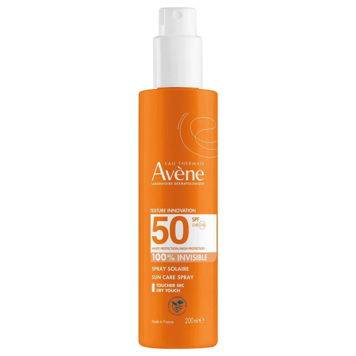 Avene Невидимый солнцезащитный спрей для чувствительной кожи SPF50 1 шт