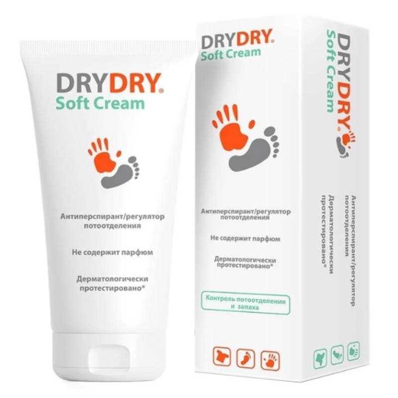 Драй Драй Антиперспирант регулятор потоотделения Soft Cream, (Dry Dry, Антиперспиранты)