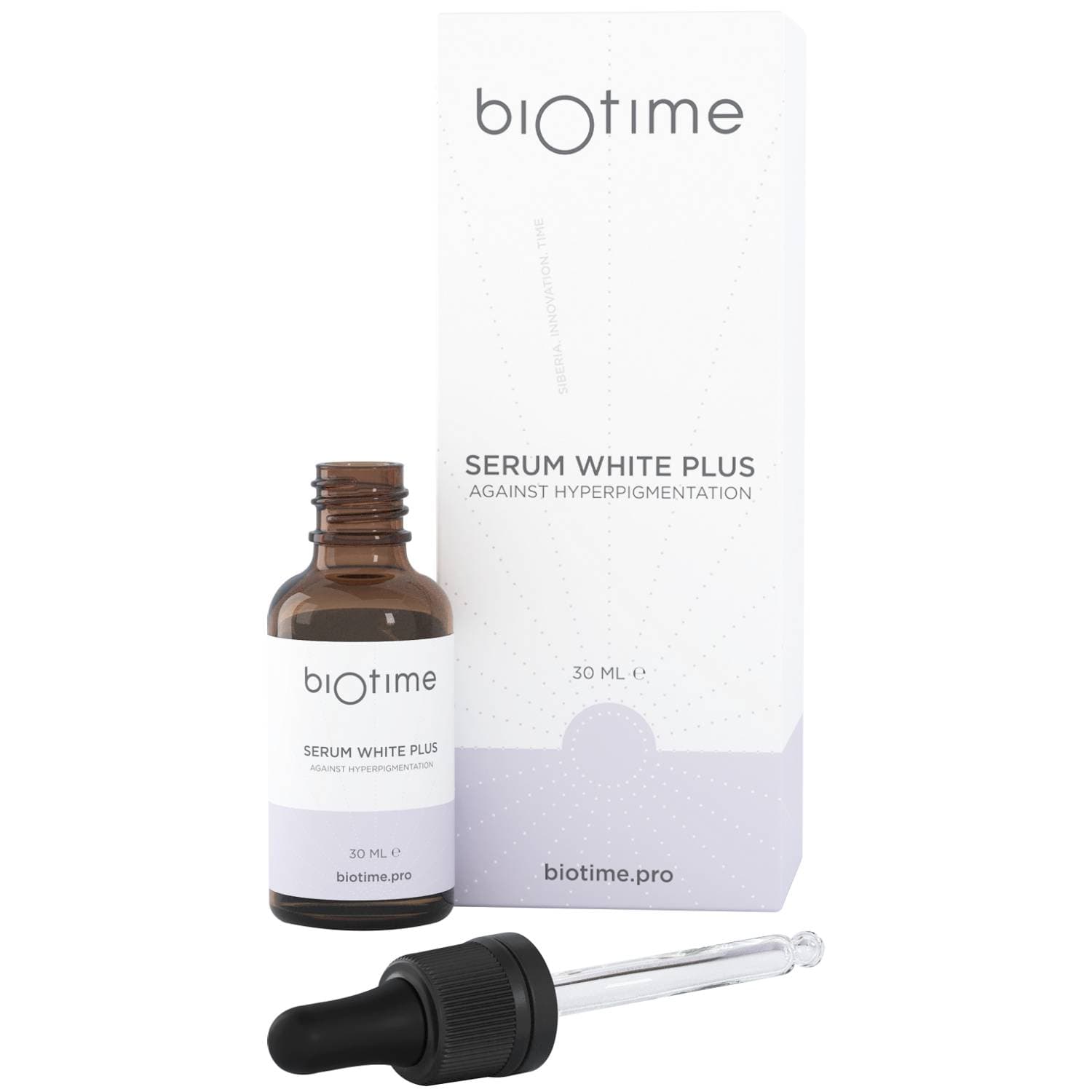 Биотайм Осветляющая сыворотка с ретинолом против гиперпигментации White Plus, (Biotime, White)