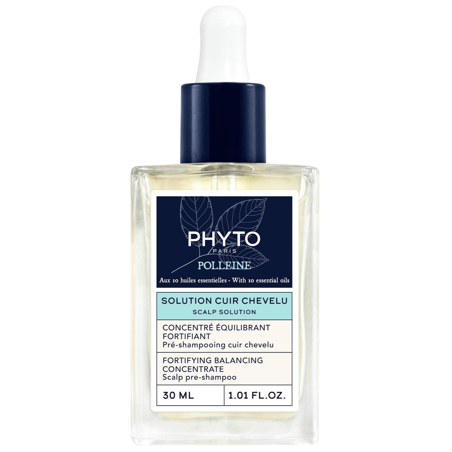Фито Укрепляющий балансирующий концентрат для кожи головы Polleine, (Phyto, Scalp Solution)