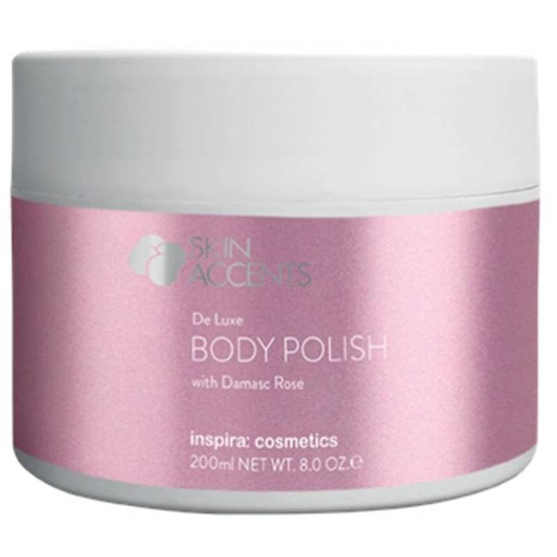 Инспира Косметикс Скраб для тела De Luxe Body Polish с экстрактом дамасской розы, (Inspira Cosmetics, Skin Accents)