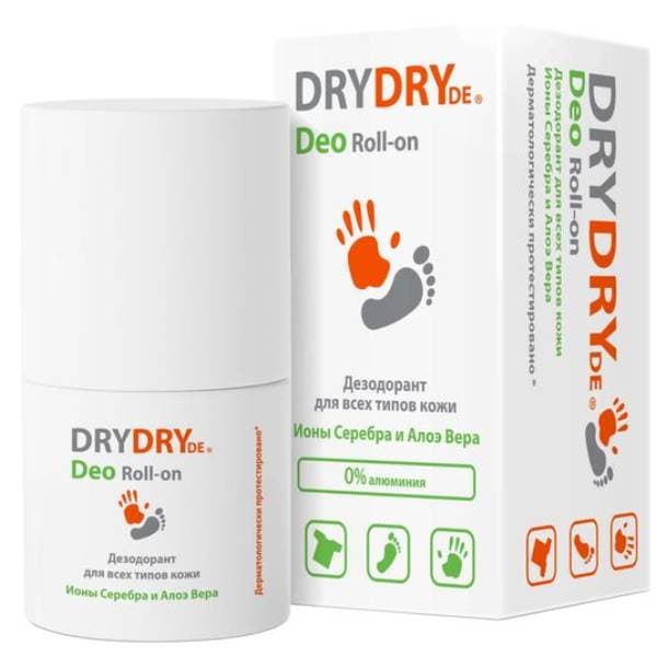 Драй Драй Дезодорант с алоэ вера и ионами серебра для всех типов кожи, (Dry Dry, Дезодоранты)