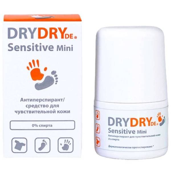 Драй Драй Антиперспирант для чувствительной кожи Sensitive Mini, (Dry Dry, Антиперспиранты)