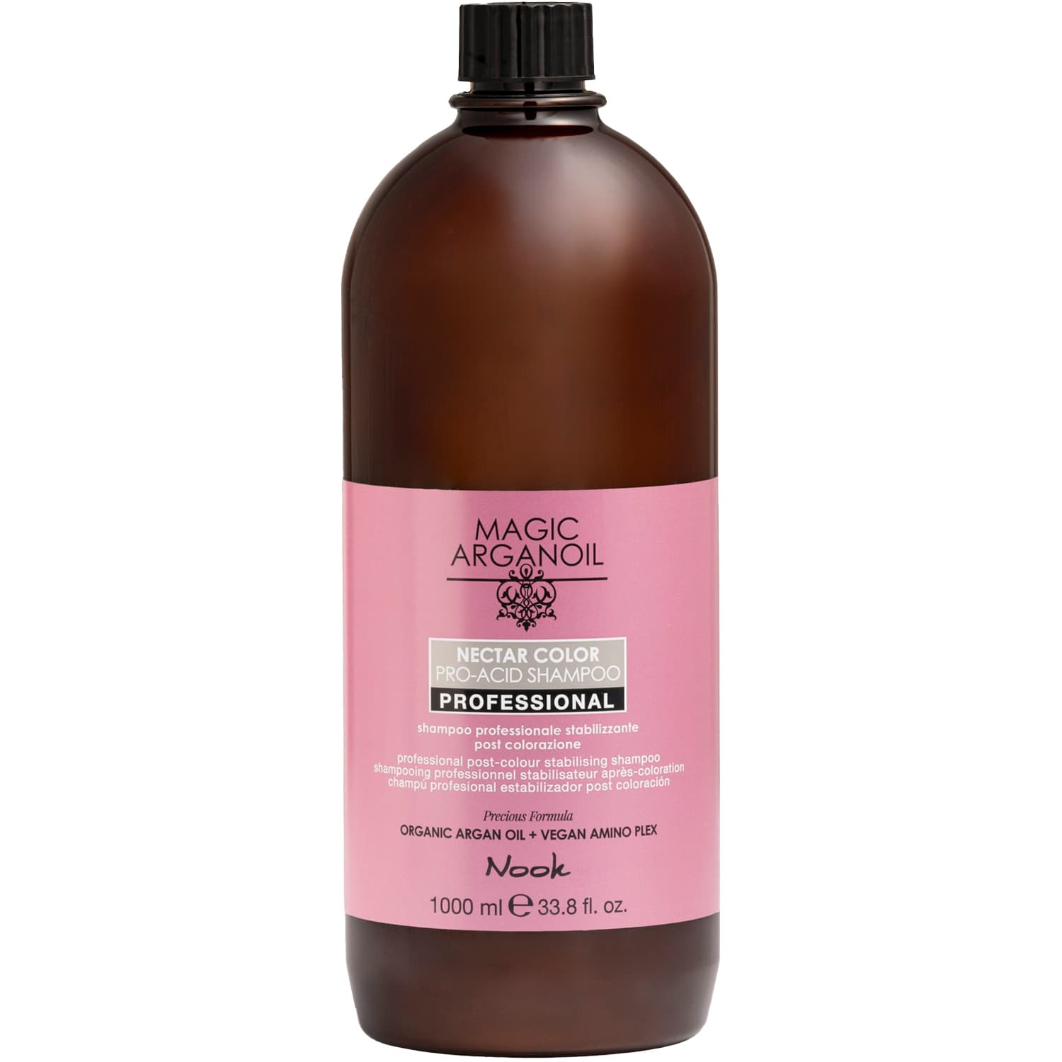 Нук Профессиональный стабилизирующий шампунь после окрашивания Pro-Acid Shampoo, (Nook, Magic Arganoil)