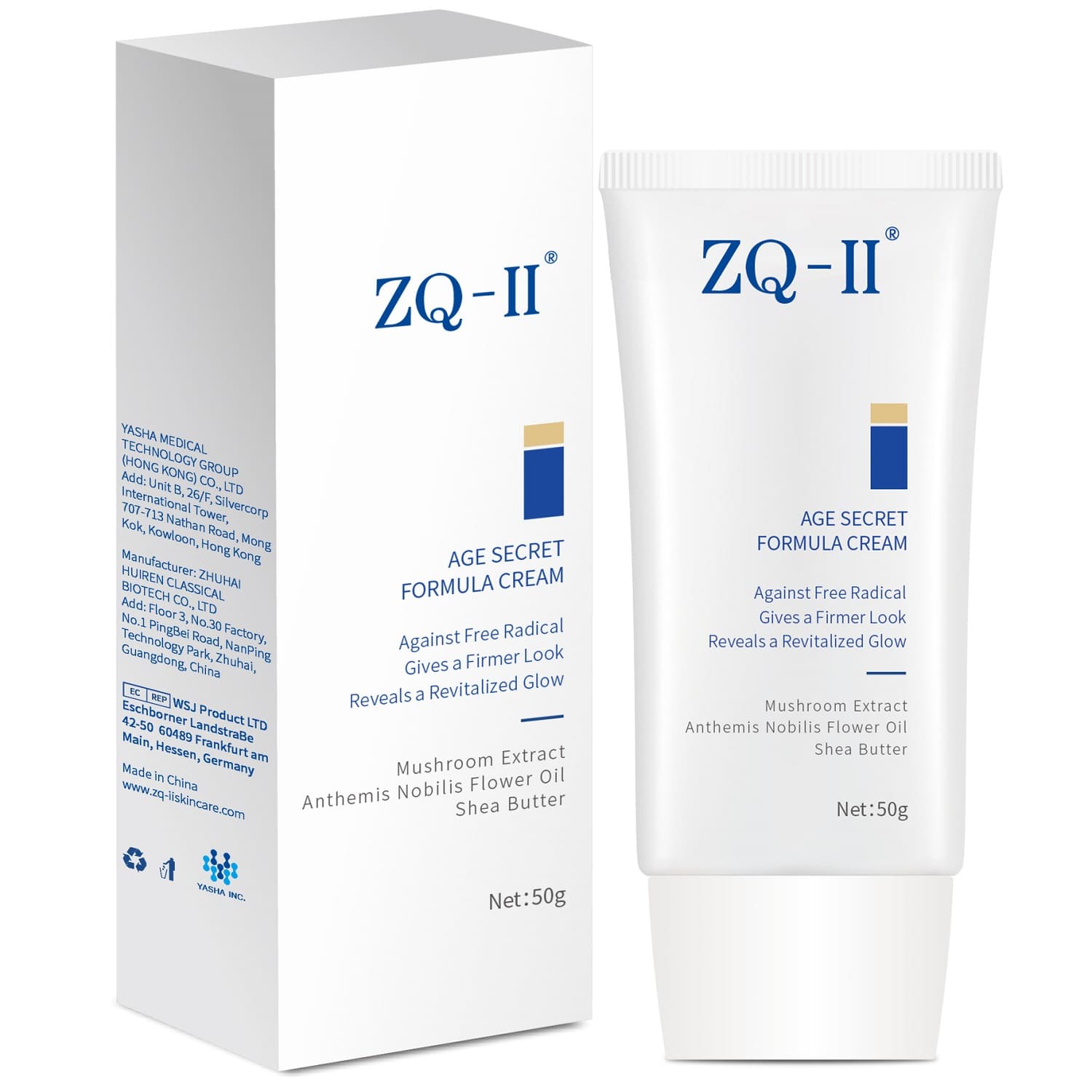 Зет-Кью II Омолаживающий крем для лица Age Secret Formula Cream, (ZQ-II, )